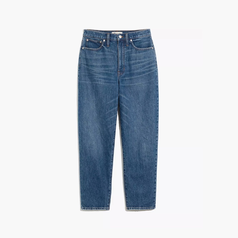Madewell Balloon Jeans in Corson Raw Edge